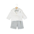 Completo Bimbo Bianco M0420A4 corredino e abbigliamento neonato | NANU' BABY