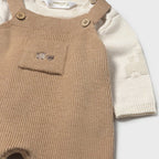 Completo Bimbo Marrone 2646/10 corredino e abbigliamento neonato | NANU' BABY