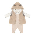 Completo Bimbo NATURAL IB5231 corredino e abbigliamento neonato | NANU' BABY