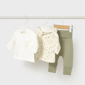 Completo Bimbo Verde 2631/48 corredino e abbigliamento neonato | NANU' BABY