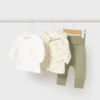 Completo Bimbo Verde 2631/48 corredino e abbigliamento neonato | NANU' BABY
