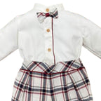 Completo Cerimonia Bimbo Bordeaux - PONTO POR PONTO 1/6201 corredino e abbigliamento neonato | NANU' BABY