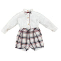 Completo Cerimonia Bimbo Bordeaux - PONTO POR PONTO 1/6201 corredino e abbigliamento neonato | NANU' BABY