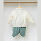 Completo Cerimonia Bimbo Giacchino Lana IM20460 corredino e abbigliamento neonato | NANU' BABY