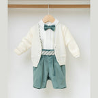 Completo Cerimonia Bimbo Giacchino Lana IM20460 corredino e abbigliamento neonato | NANU' BABY