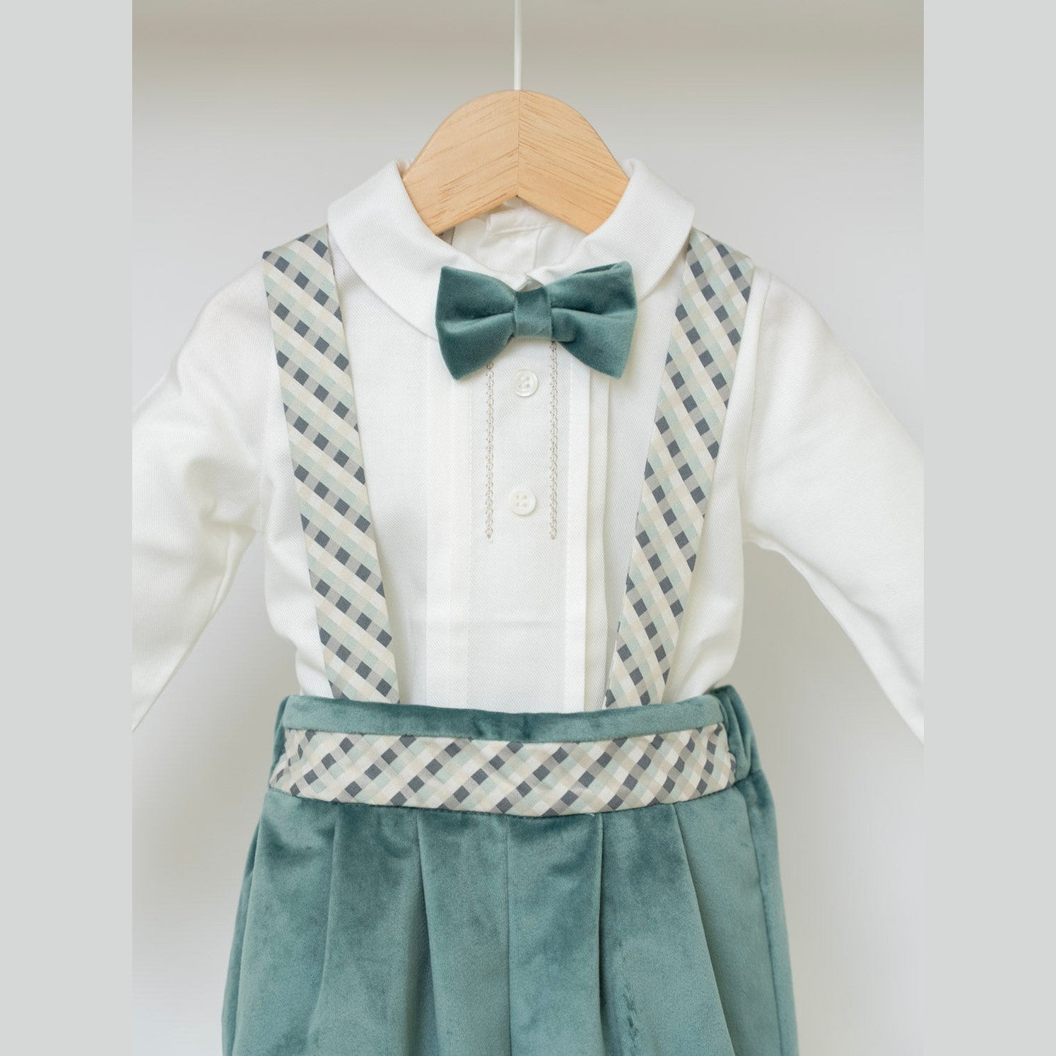 Completo Cerimonia Bimbo Giacchino Lana IM20460 corredino e abbigliamento neonato | NANU' BABY
