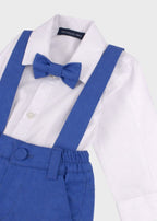 Completo Cerimonia Gilet Bermuda Azzurro corredino e abbigliamento neonato | NANU' BABY