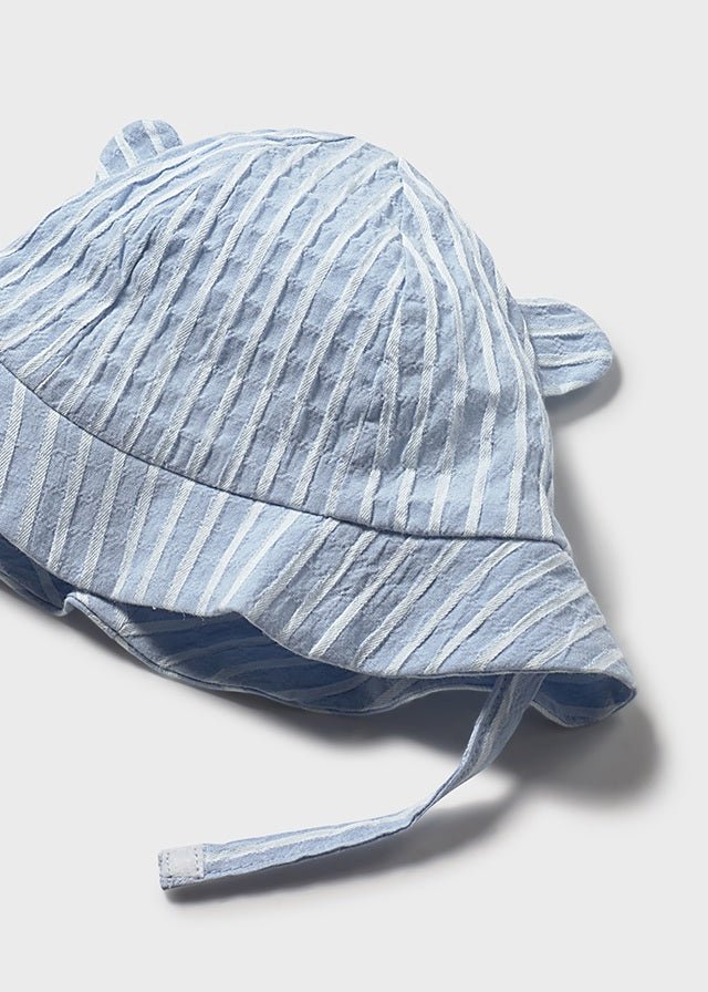 Completo Cotone Cappello Pantaloncino Turchese 1276/38 corredino e abbigliamento neonato | NANU' BABY