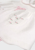 Completo Cotone Cuoricini Rosa 470 corredino e abbigliamento neonato | NANU' BABY