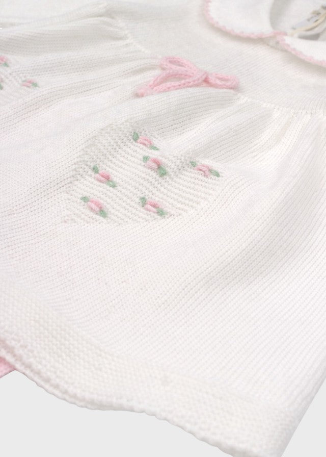 Completo Cotone Cuoricini Rosa 470 corredino e abbigliamento neonato | NANU' BABY