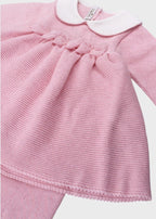 Completo Cotone Farfalle Organza Rosa 482 corredino e abbigliamento neonato | NANU' BABY