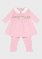 Completo Cotone Fiocchi Rosa 480 corredino e abbigliamento neonato | NANU' BABY