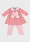 Completo Cotone Fiocco Corallo 478 corredino e abbigliamento neonato | NANU' BABY