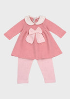 Completo Cotone Fiocco Corallo 478 corredino e abbigliamento neonato | NANU' BABY