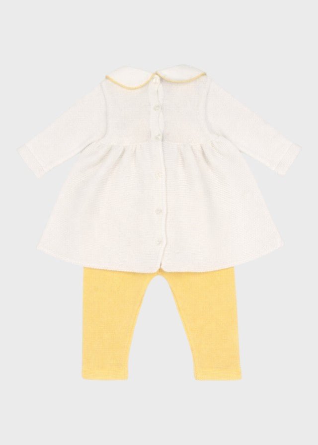 Completo Cotone Fiocco Giallo 478 corredino e abbigliamento neonato | NANU' BABY