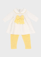 Completo Cotone Fiocco Giallo 478 corredino e abbigliamento neonato | NANU' BABY