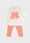 Completo Cotone Fiocco Pesca 478 corredino e abbigliamento neonato | NANU' BABY