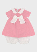 Completo Cotone Lino Bianco 485 corredino e abbigliamento neonato | NANU' BABY