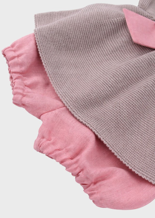 Completo Cotone Lino Corallo 485 corredino e abbigliamento neonato | NANU' BABY