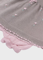 Completo Cotone Margherite Sabbia 363 corredino e abbigliamento neonato | NANU' BABY