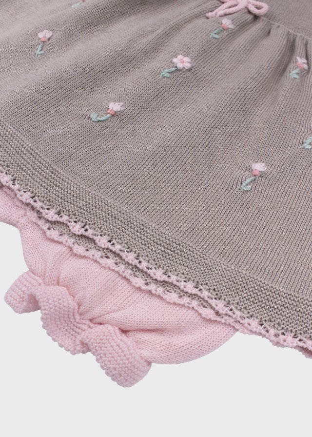 Completo Cotone Margherite Sabbia 363 corredino e abbigliamento neonato | NANU' BABY