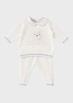 Completo Cotone Teddy Cielo EK5750/C corredino e abbigliamento neonato | NANU' BABY
