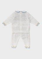 Completo Filo Cotone Cielo EK5150/C corredino e abbigliamento neonato | NANU' BABY