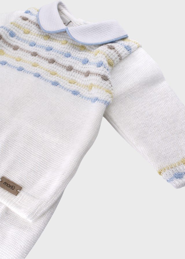 Completo Filo Cotone Cielo EK5150/C corredino e abbigliamento neonato | NANU' BABY