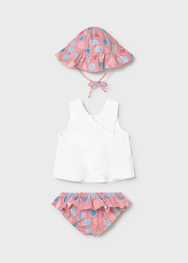 Completo Mare Arancione 3 1636/38 corredino e abbigliamento neonato | NANU' BABY