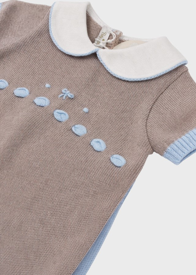 Completo Nascita Corto Sabbia 577/S corredino e abbigliamento neonato | NANU' BABY