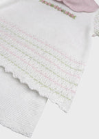 Completo Nascita Cotone Rosa Pesco EK1319C corredino e abbigliamento neonato | NANU' BABY