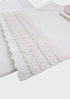 Completo Nascita Cotone Rosa Pesco EK1319C corredino e abbigliamento neonato | NANU' BABY