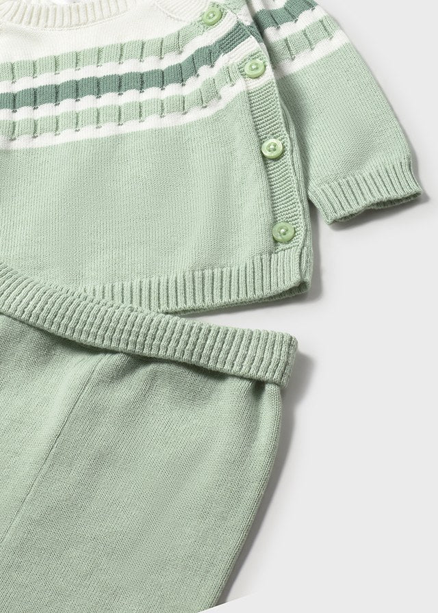 Completo Nascita Cotone Verde 1505/56 corredino e abbigliamento neonato | NANU' BABY