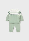 Completo Nascita Cotone Verde 1505/56 corredino e abbigliamento neonato | NANU' BABY