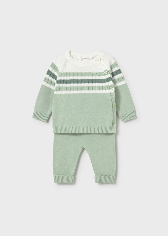 Completo Nascita Cotone Verde 1505/56 corredino e abbigliamento neonato | NANU' BABY