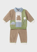 Completo Nascita Cotone Verde MF218270/4470 corredino e abbigliamento neonato | NANU' BABY