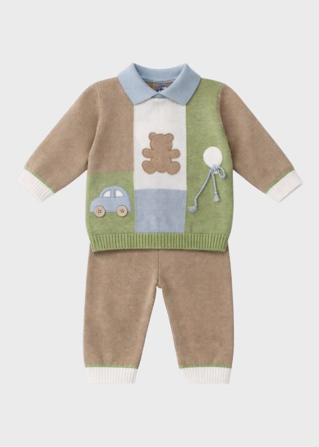 Completo Nascita Cotone Verde MF218270/4470 corredino e abbigliamento neonato | NANU' BABY