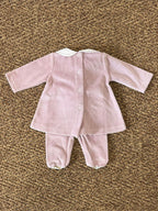 Completo nascita fantasia floreale Neonata MARSALA IG1516 corredino e abbigliamento neonato | NANU' BABY