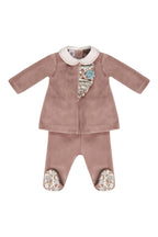 Completo nascita fantasia floreale Neonata MARSALA IG1516 corredino e abbigliamento neonato | NANU' BABY