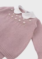 Completo Nascita Fiorellini Ricamati TERESA Rosa corredino e abbigliamento neonato | NANU' BABY