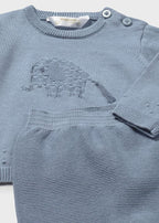 Completo Nascita Ghettina Maglia Turchese 1502/70 corredino e abbigliamento neonato | NANU' BABY