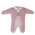 Completo Nascita Neonata Lana Vergine 100% Rosa Mongolfiera IN5731/R corredino e abbigliamento neonato | NANU' BABY