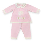 Completo Nascita Neonata Rosa Pura Lana Teddy 7775 corredino e abbigliamento neonato | NANU' BABY