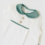 Completo Nascita Neonato Ciniglia 100% Vaniglia Applicazioni IN6451 corredino e abbigliamento neonato | NANU' BABY