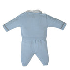 Completo Nascita Neonato Lana Vergine 100% Cielo IN5831 corredino e abbigliamento neonato | NANU' BABY