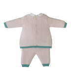 Completo Nascita Neonato Lana Vergine 100% Natural Mongolfiera IN5719/V corredino e abbigliamento neonato | NANU' BABY