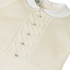 Completo Nascita Neonato Lana Vergine 100% Vaniglia IN5850/V corredino e abbigliamento neonato | NANU' BABY