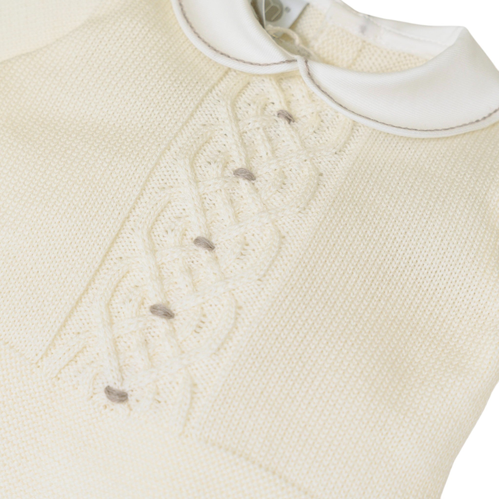Completo Nascita Neonato Lana Vergine 100% Vaniglia IN5850/V corredino e abbigliamento neonato | NANU' BABY