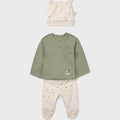 Completo nascita Neonato Verde 9980/36 corredino e abbigliamento neonato | NANU' BABY