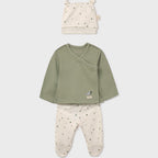 Completo nascita Neonato Verde 9980/36 corredino e abbigliamento neonato | NANU' BABY